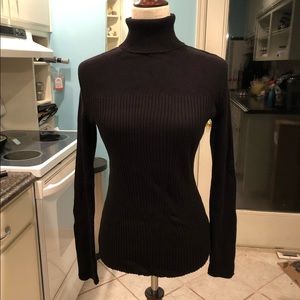 Axcess Black Turtleneck Sweater